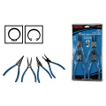 Fixtec Hand Tool 7 &quot;180mm 4 PCS Juego de alicates Circlip